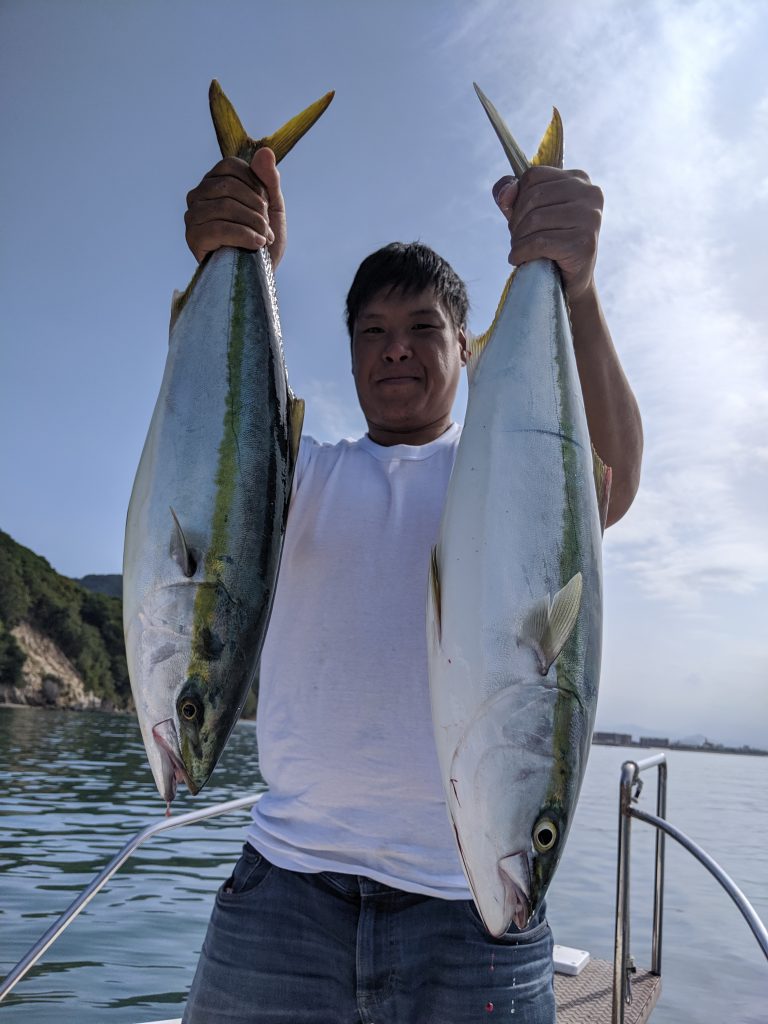 高松　青物　ハマチ　ノマセ　飲ませ釣り