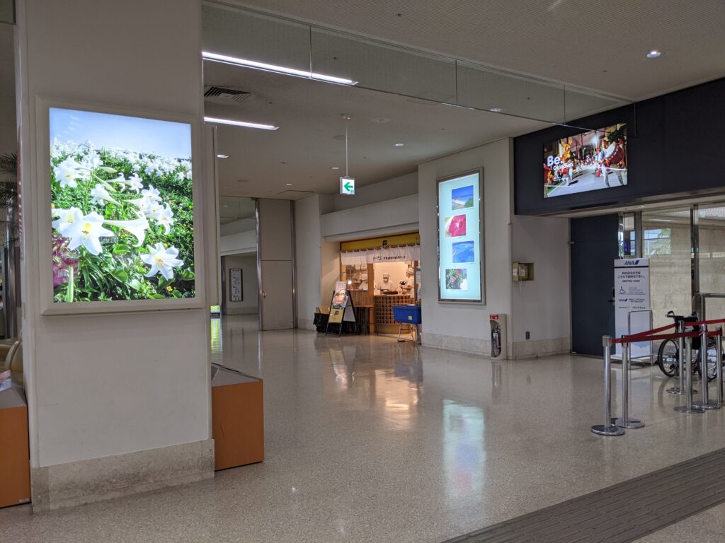 2020年4月 那覇空港到着ロビー