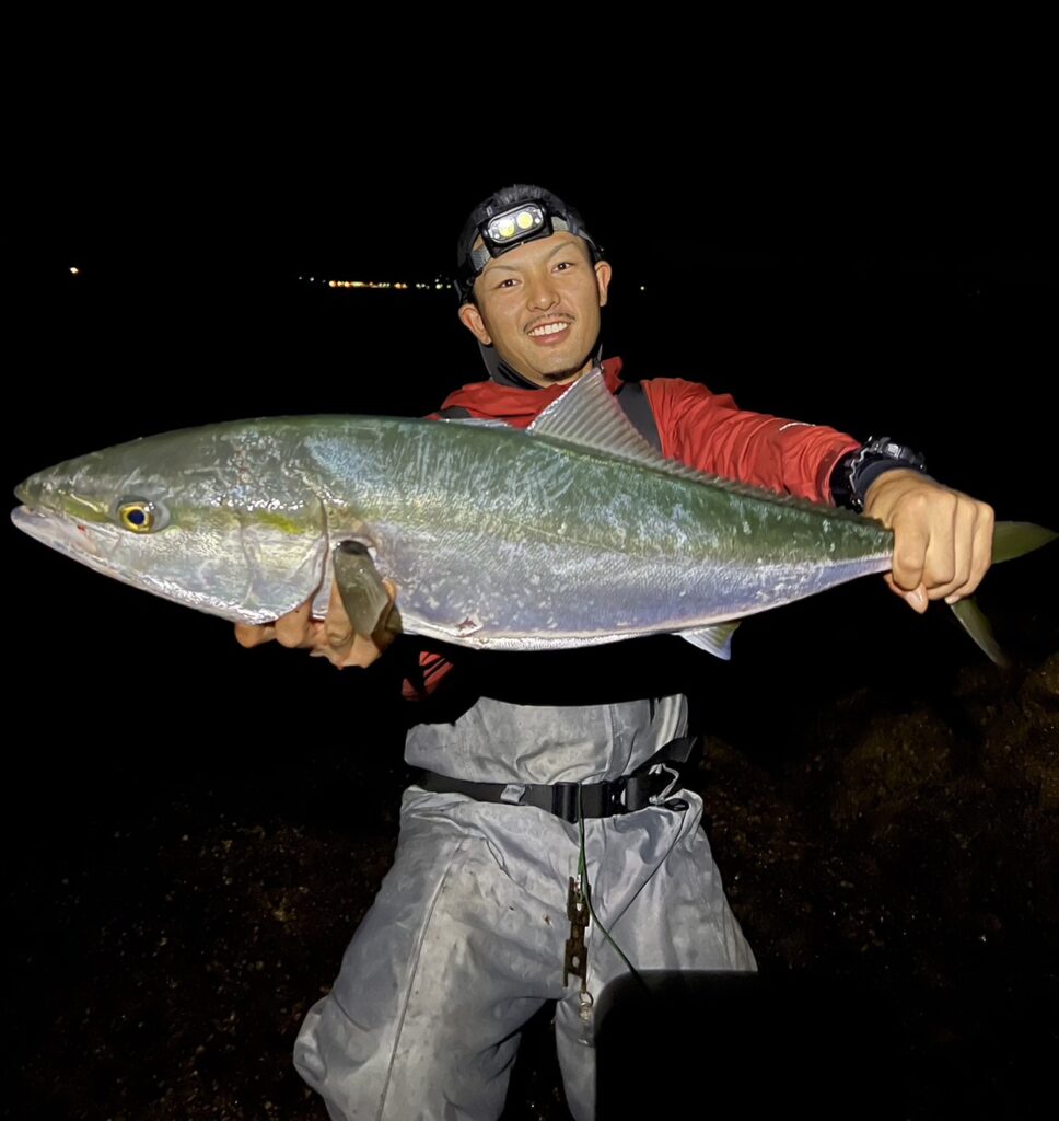 高松　ブリ　青物　ナイトキャスティング 2022年10月