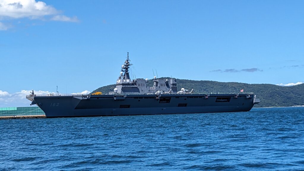 2023 海上自衛隊護衛艦DDH-182いせ特別公開見学　高松　朝日町 8月5日 8月6日